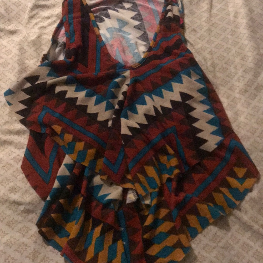 Multicolor Causual Tank